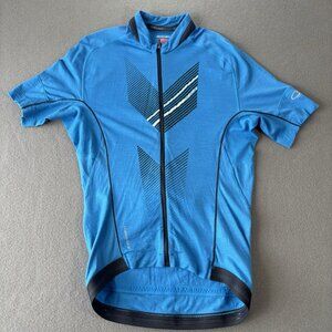 Icebreaker GT Cycling Jersey Mens Small 1/4 Zip Merino Wool Shirt Short Sleeve